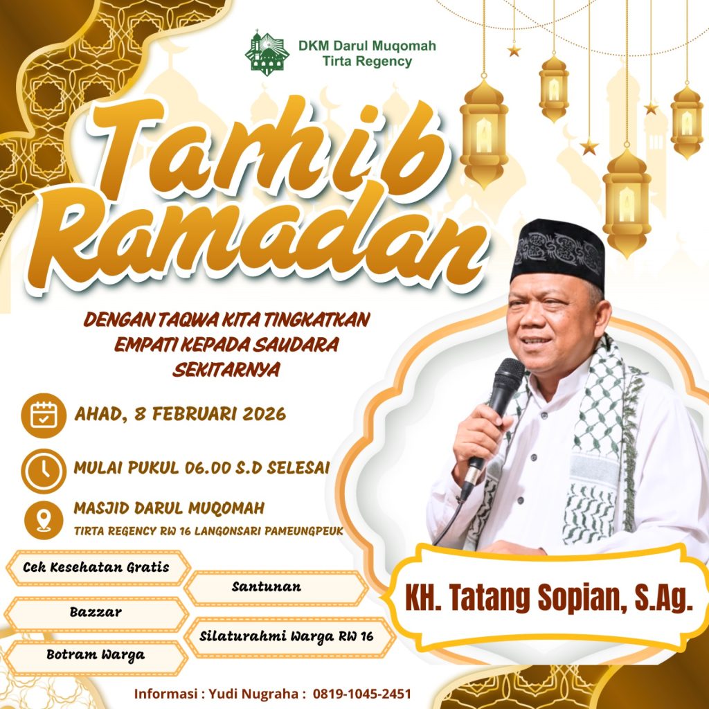 ✨ Tarhib Ramadan: Saatnya Hati Ikut Bersih ✨